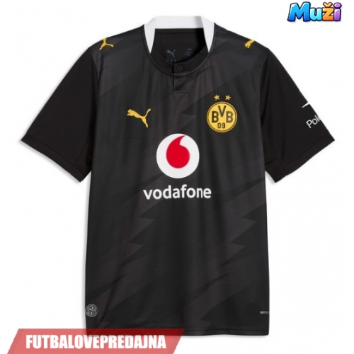 Lacne Muži Futbalové dres Borussia Dortmund Daniel Svensson #24 2026-27 Krátky Rukáv - Preč